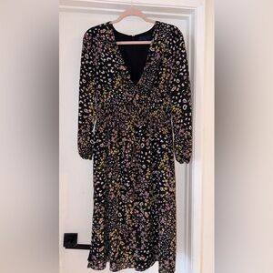 RACHEL Rachel Roy Black Floral Dress